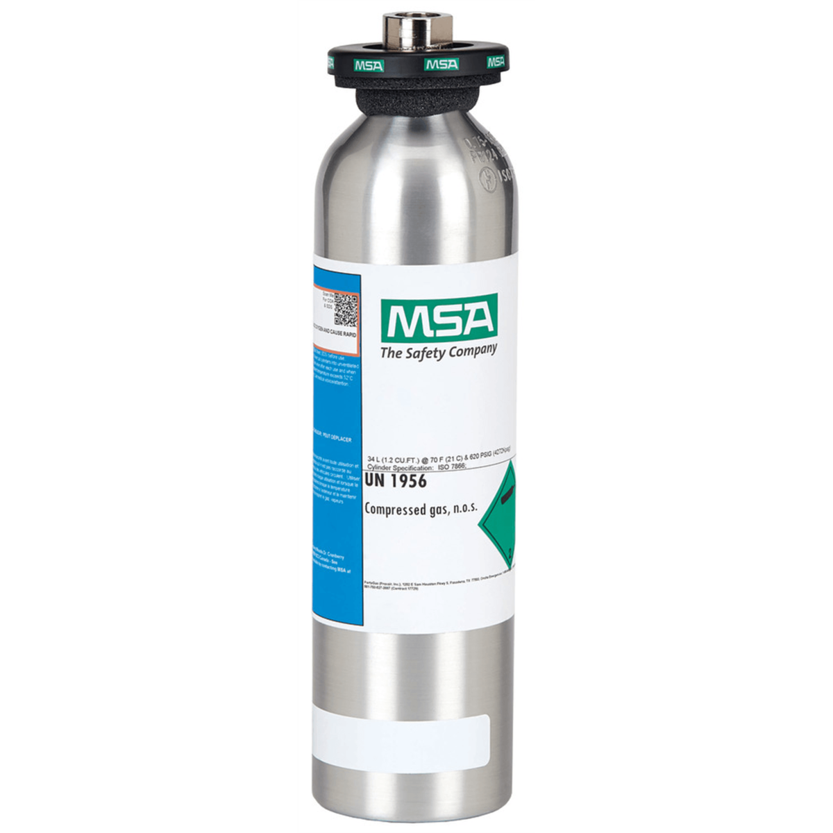 MSA 4-Gas Calibration Testing Gas - 10045035