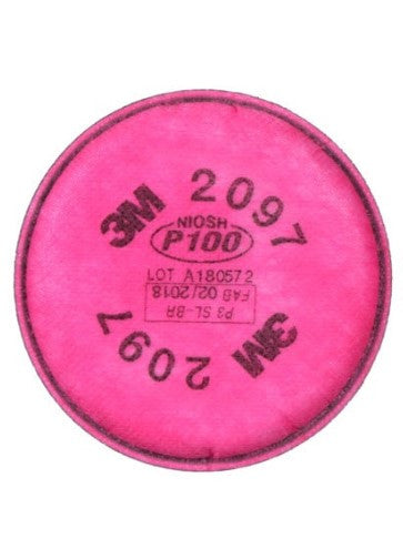 3M Particulate Filter P100, Organic Vapor, 2097