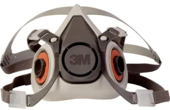 3M Half Face Reusable Respirator, 6000 Series