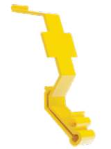 Goggle Guard for Hard Hat, Glove Guard, Yellow, 80400YW