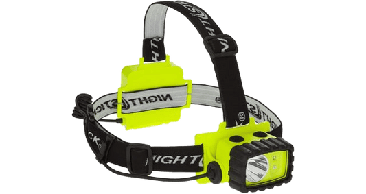 Headlamp, Multi-Position, Intrinsically Safe, Lime Green. Nightstick, XPP-5458G