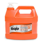 GOJO Natural Orange Pumice Hand Cleaner with Pump, 1 Gallon, 0955-04