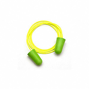 Ear Plugs, Corded, 100/Box, Disposable