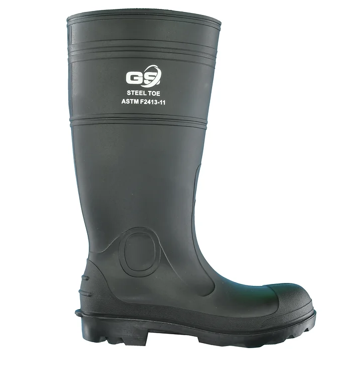 Steel Toe PVC Boot, Glove Safe STB16