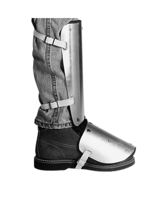 Aluminum Shin-Instep Guards