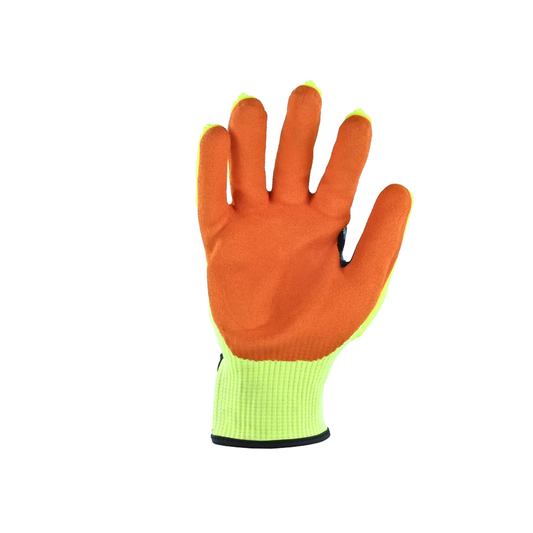 Impact Glove with Padded Nitrile Palm, TPR Impact 2, Cut Level 7