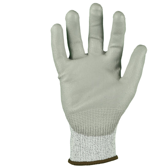13 Gauge Knit Glove with Polyurethane Palm, Cut Level 4, Glove Safe VHU-1334