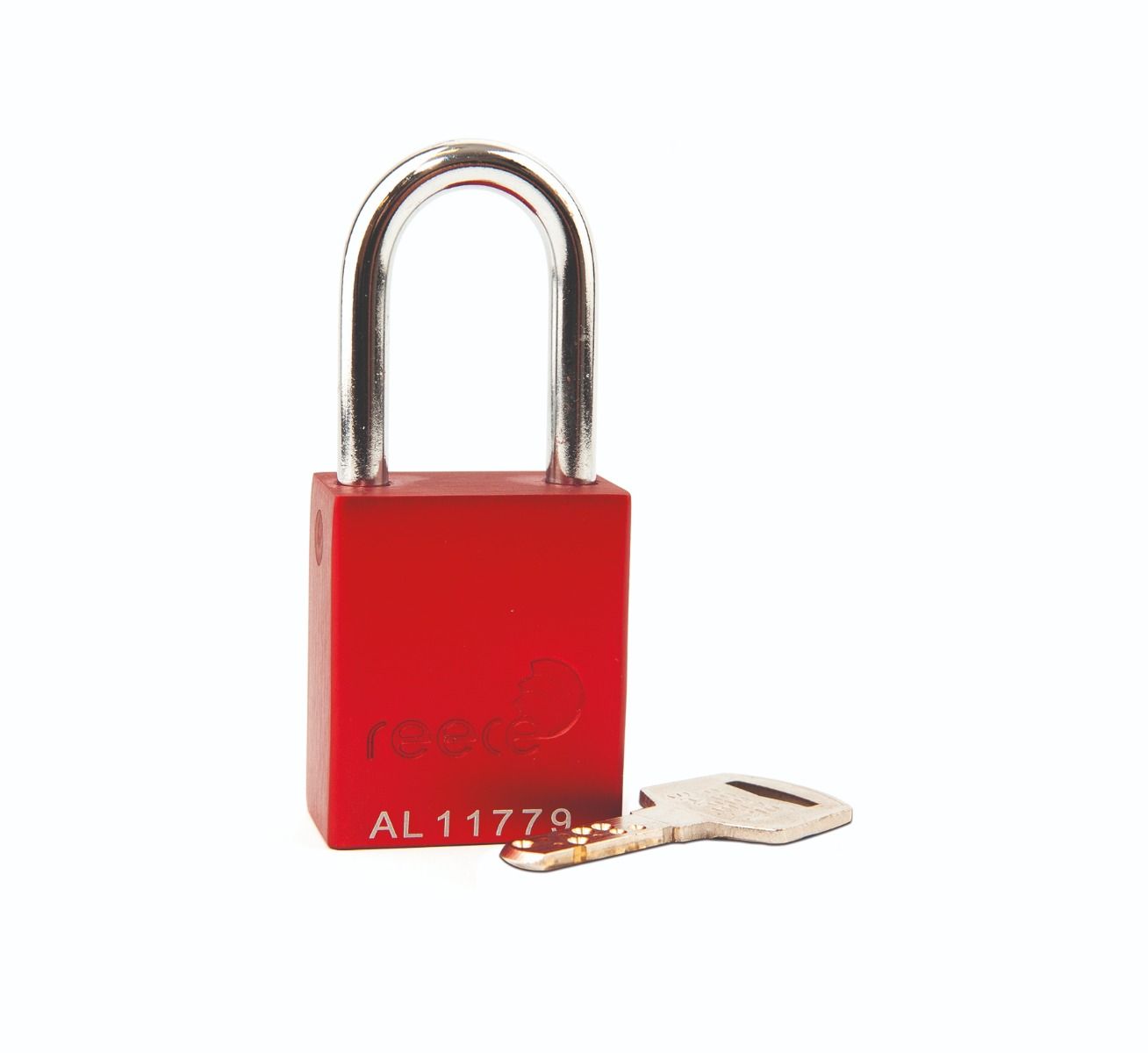 Aluminum Safety Padlock with 1 1/2" Clearance Shackle, Keyed Different, AL38