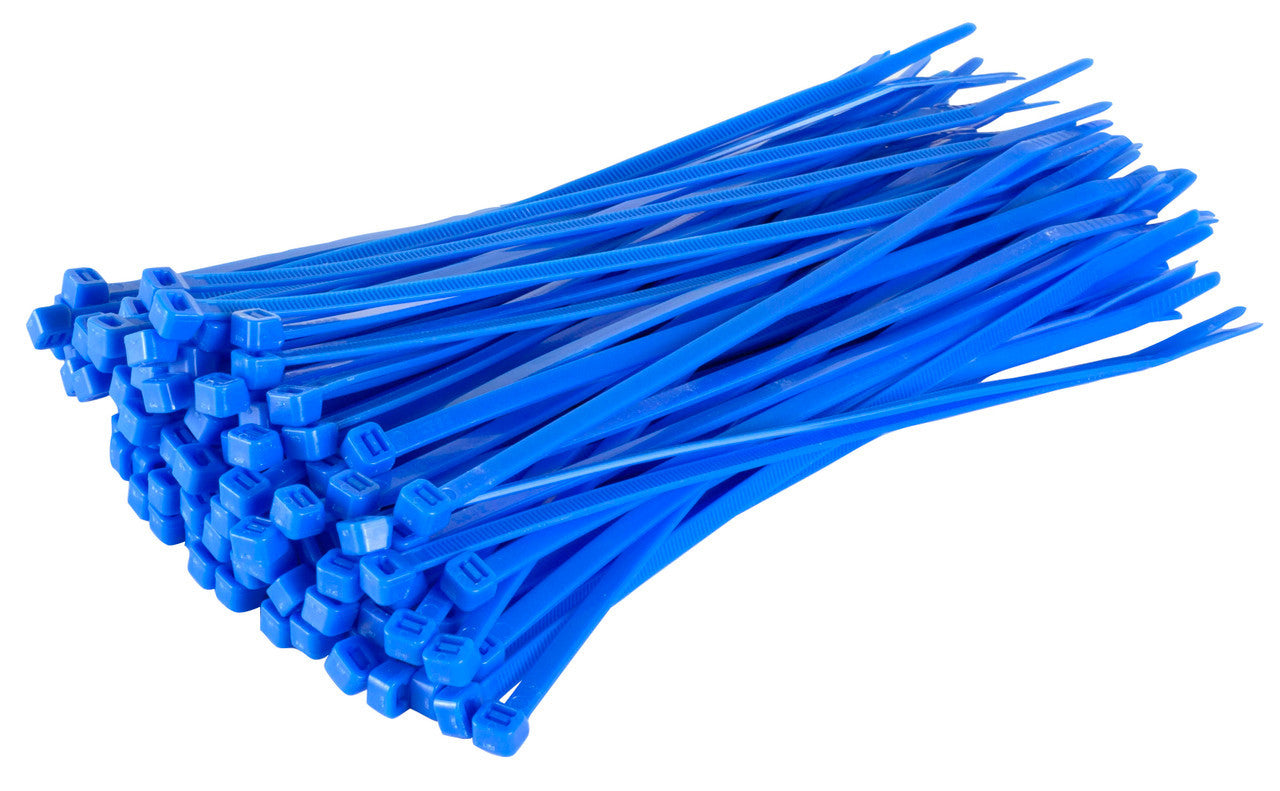 General Purpose Cable Tie, 50lb. 7.6", Blue