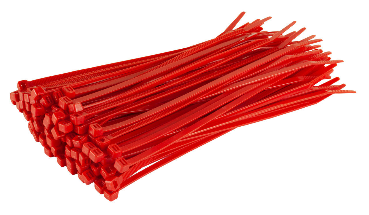 General Purpose Cable Tie, 50lb. 7.6", Red
