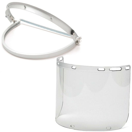 Face Shield Visor, Clear, Z87,