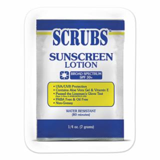 Sunscreen Lotion, 1/4oz 1 Dose Packets, SPF 30 100/BX