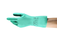 Nitrile Compound Type A Gloves, Flock Lined, AlphaTec Solvex 37-175