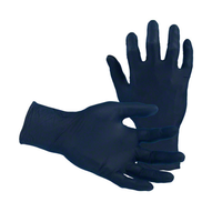 Disposable Nitrile Gloves, 5.5mil, Navy Blue