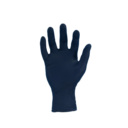 Disposable Nitrile Gloves, 5.5mil, Navy Blue