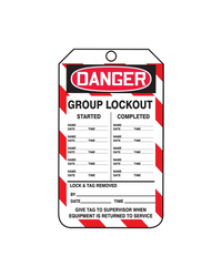 Accuform Danger Safety Tag, Do Not Operate, Group LOTO, MDT241CTP