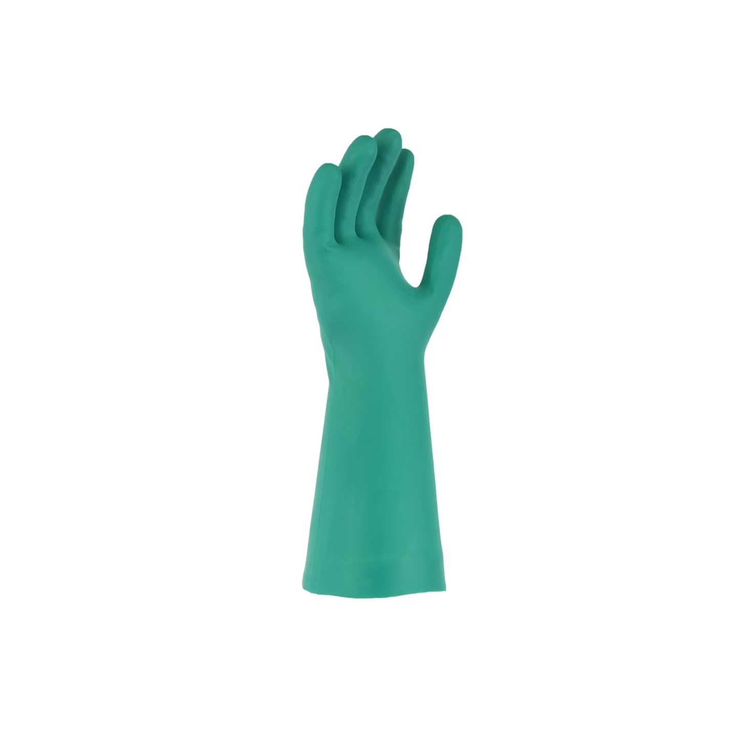 11mil Unlined, Green, Nitrile Gloves with Textured Palm & Fingers